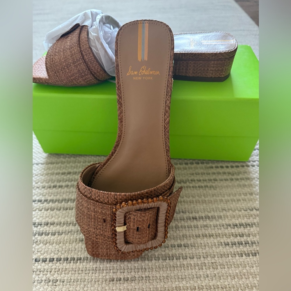 New Sam Edelman Deacon Bead slide sandals size 5.5